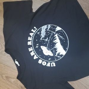 LOCAL LAB UFO crop tshirt.   #4951